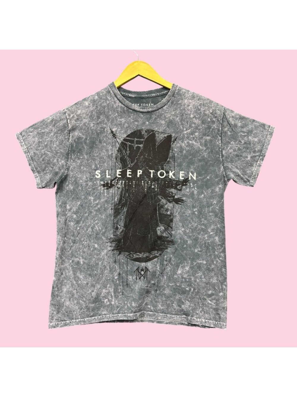 Sleep Token Take Me Back to Eden Rock Band Mineral Wash Tee M